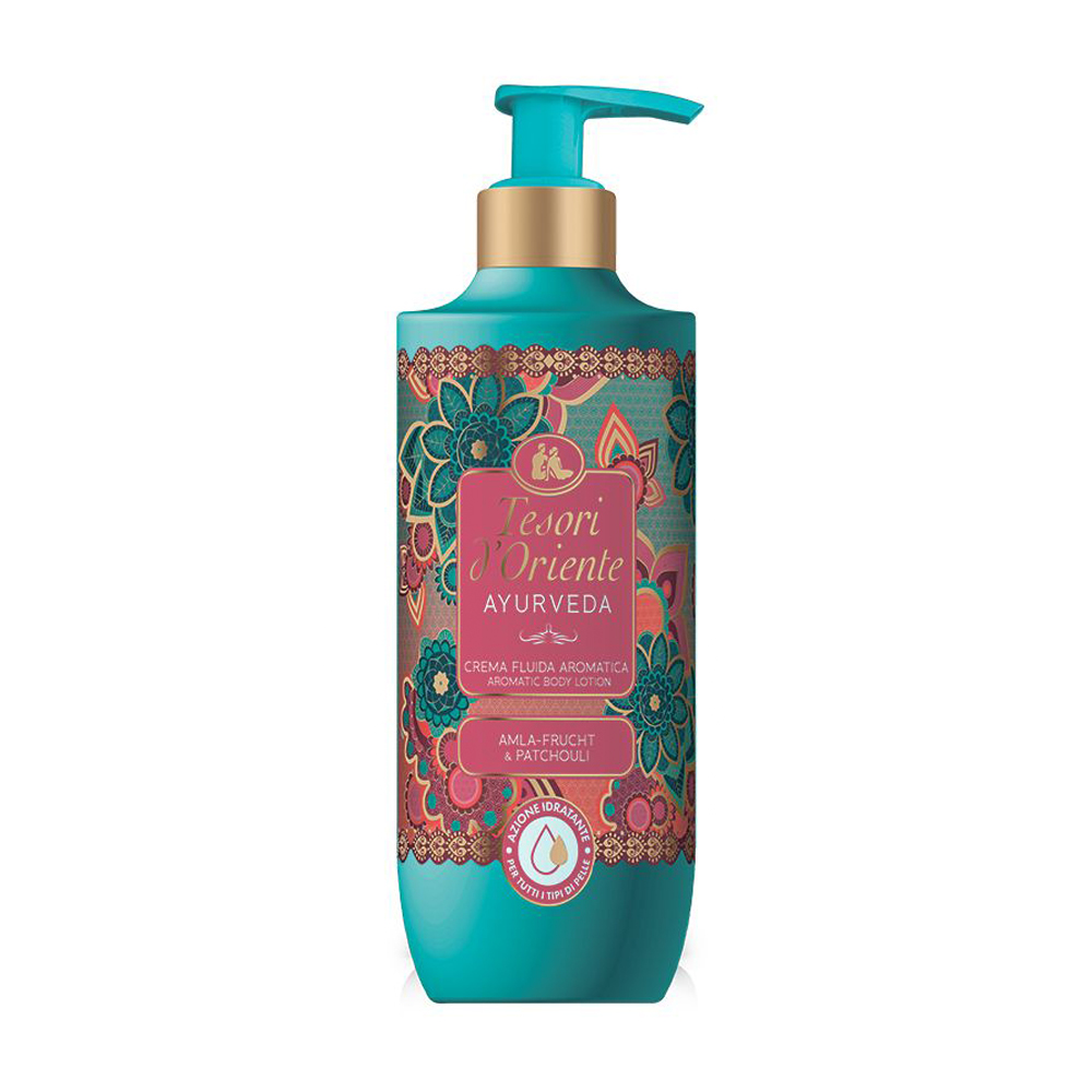 Парфумований лосьйон для тіла Tesori d'Oriente Aromatic Body Lotion Ayurveda, 400 мл